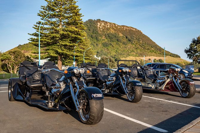 TAURANGA SHORE EXCURSION: Epic 25 Min V8 Trike Tour of Mt Maunganui & TAURANGA - Directions and Tour Highlights