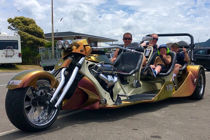TAURANGA SHORE EXCURSION: V8 TRIKE - 1.5 Hour City Sites - Activity Details