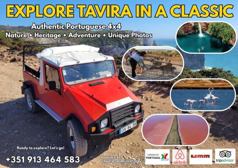 Tavira: 4x4 Jeep Adventure, Salt Pink Pans & Hidden Nature - Good To Know