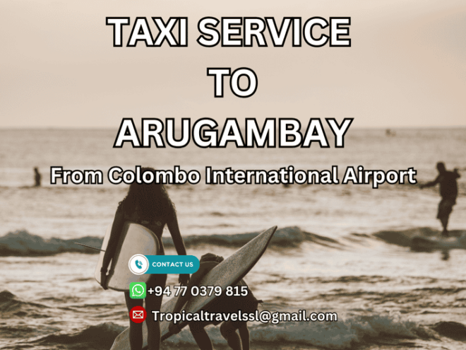 Taxi From Colombo International Airport (CMB) to ArugamBay - Scenic Journey Highlights