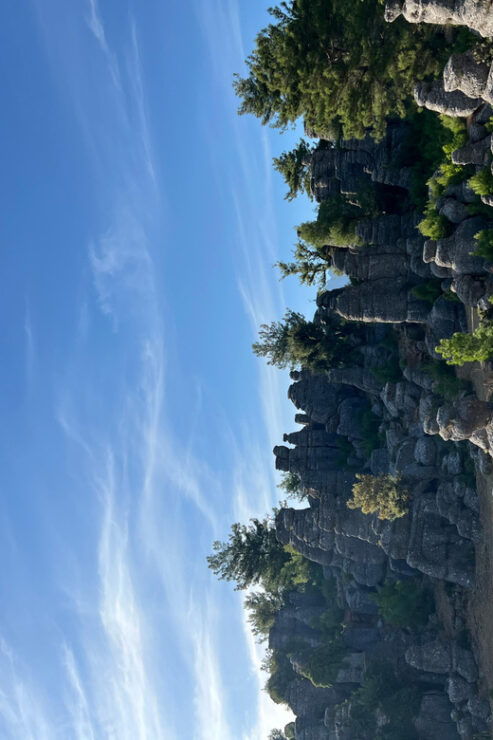 Tazi Canyon-Selge Antique City and Devils Stones From Side - Key Points