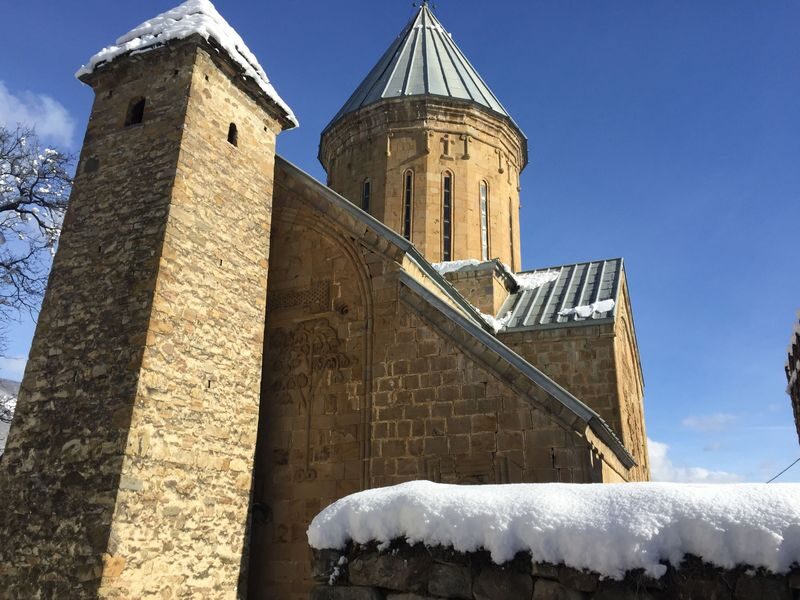 Tbilisi Stepantsminda & Truso Valley Full-Day Small Group Tour - Ananuri Fortress on the return route
