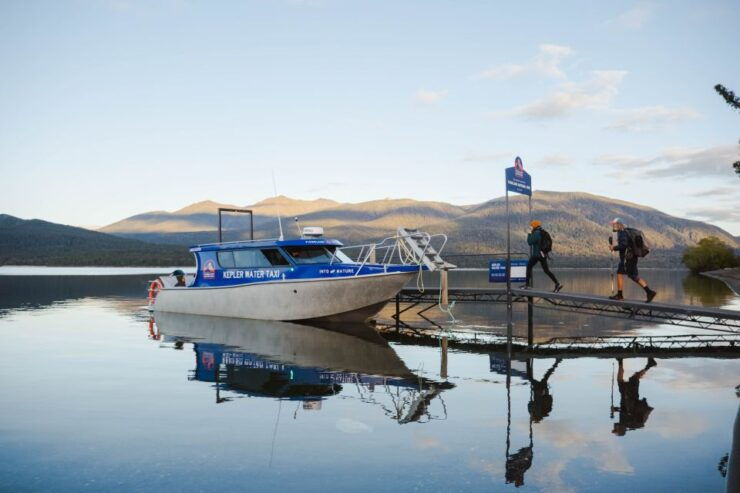 Te Anau: Kepler Water Taxi Transfer Across Lake Te Anau - Activity Details