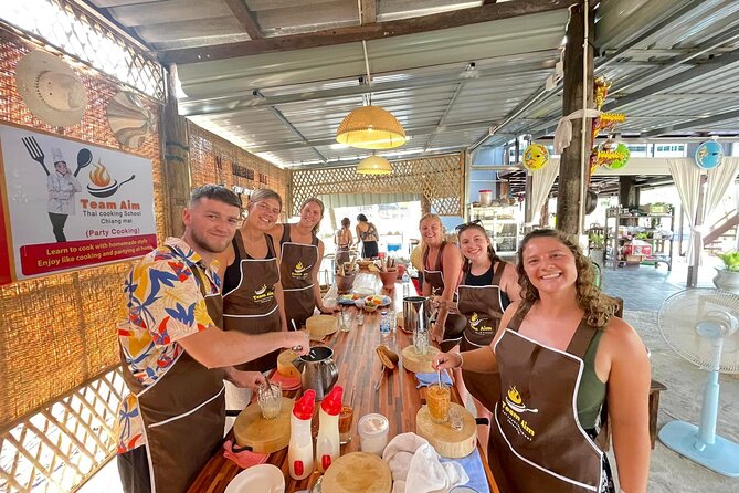 Team Aim Thai Cooking School (#1 Cooking Class in Chiang Mai) - Inclusions and Pickup Options