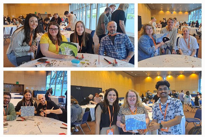 Teambuilding Barcelona: Create the Logo of Your Company in Mosaic - Meeting and Pickup