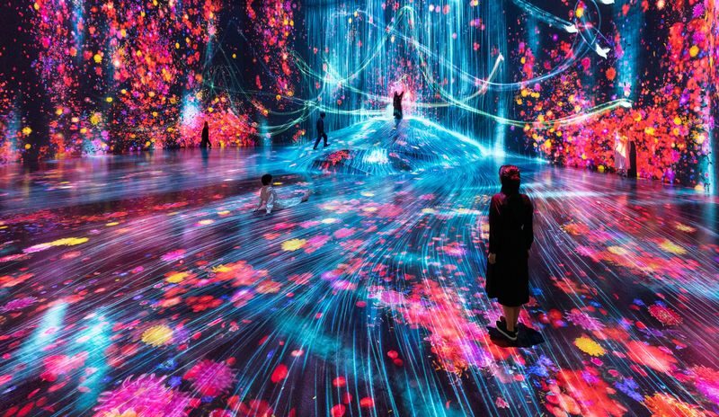 teamLab Borderless Tickets: MORI Building DIGITAL ART MUSEUM - Finding your way through the art