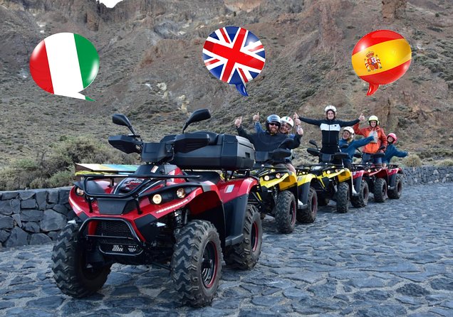 Teide National Park Off-Road Two-Person Quad Tour - Tenerife - Languages Offered