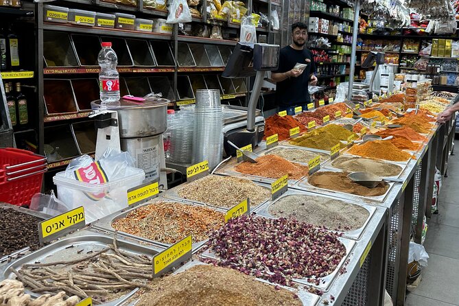 Tel Aviv Israeli Food Market Culture and Spice Demonstration - Good To Know