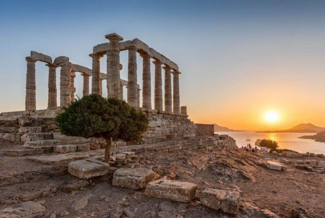 Temple of Poseidon - Sunset Viewing Experience