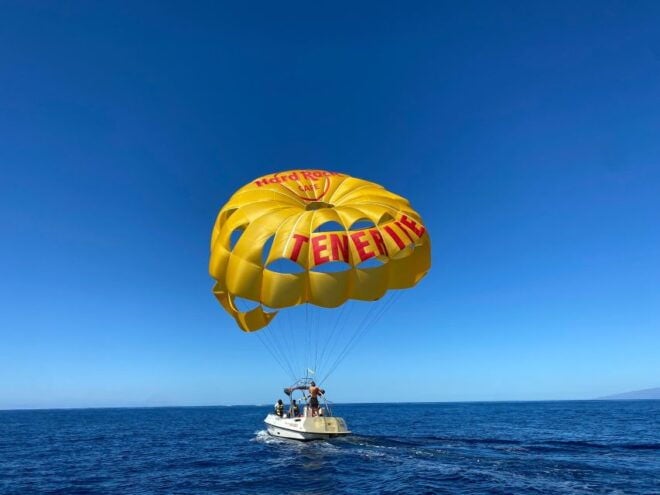 Tenerife Costa Adeje Parasailing - Main Stop