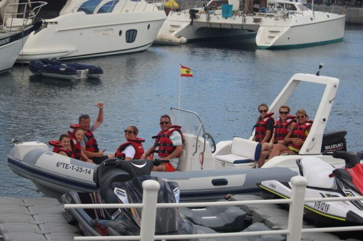 Tenerife: Private Amarilla Golf Zodiac Boat Tour - Booking Information