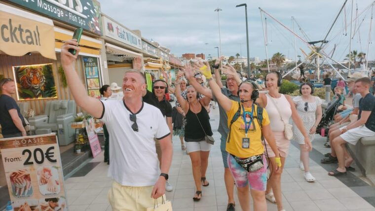 Tenerife: Silent Disco Walking Tour Mustang Sallys - What to Expect