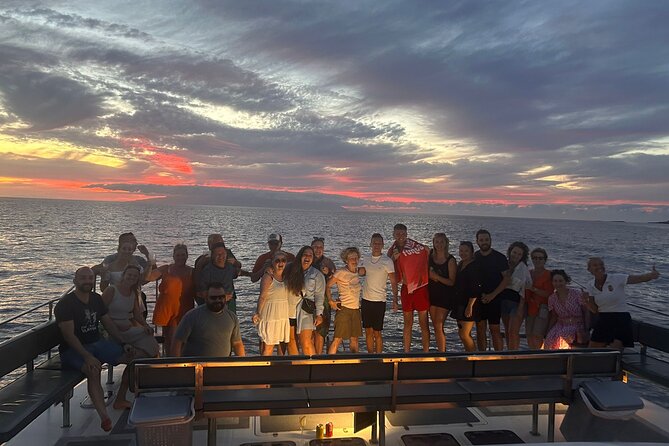Tenerife Sunset Catamaran Tour With Transfer - Food and Drinks Included. - What to Expect