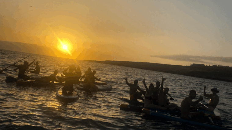 Tenerife: Sunset Stand-Up Paddleboarding Tour - Sunset Ambiance