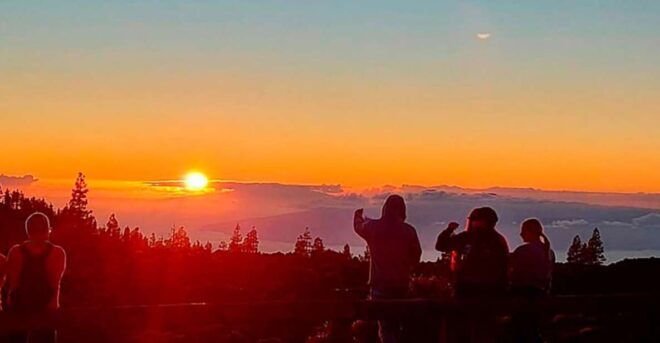 Tenerife: Teide Sunset Night Tour With Dinner and Stargazing - Sunset Toast and Local Dinner