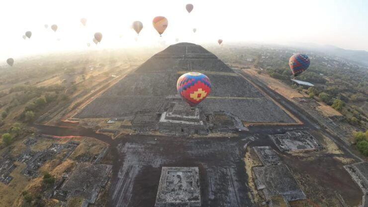 TEOTIHUACAN BALLOON FLIGHT, BREAKFAST IN CAVE AND PICK UP - Itinerary Details