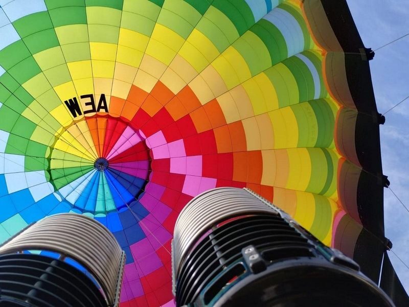 Teotihuacan Hot Air Balloon Flight Experience - Sunrise turns Teotihuacan into a different place