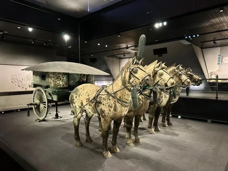 Terracotta Warriors, Lishan Garden, and Huaqing Palace Day Tour in Xian - Lishan Garden and the bronze chariots