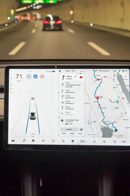 Tesla Transfer From Zurich to Lucerne, Switzerland - Pickup Details