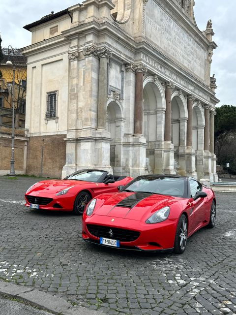 Testdrive Ferrari Guided Tour of the Tourist Areas of Rome - Important Information