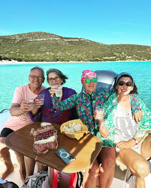 Teulada: Afternoon Tour in a Dinghy With Aperitif in Zafferano - Refreshing Aperitif at Cala Zafferano
