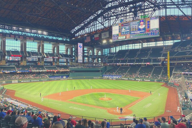 Texas Rangers Baseball Game Ticket at Globe Life Field - Booking Details