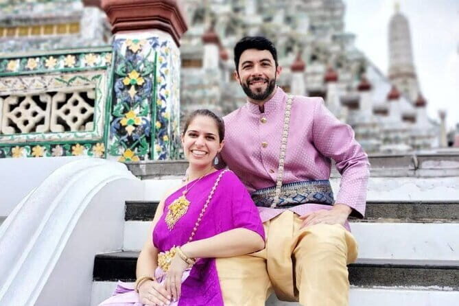 Thai Costume Photo Tour at Wat Arun Bangkok from Bangkok - Good To Know