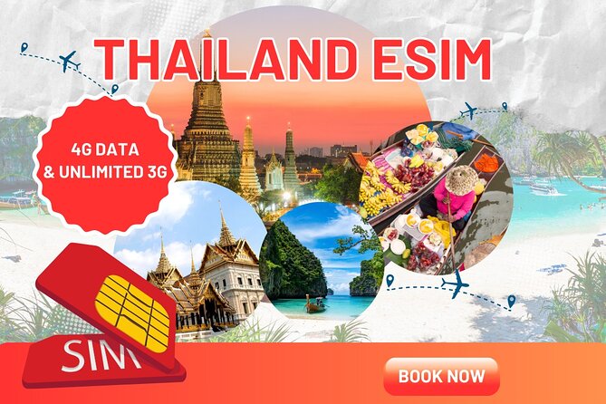 Thailand Esim (3 to 30 Days, up to 60gb) - Good To Know