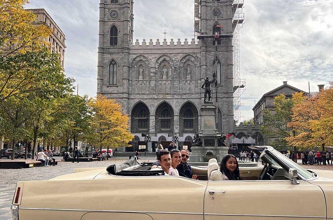 The 1-Hour Convertible Cadillac Old-Montréal History Tour SHARED - FAQ