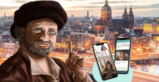 The Alchemist" Amsterdam : Outdoor Escape Game - Overview of the Outdoor Escape Game