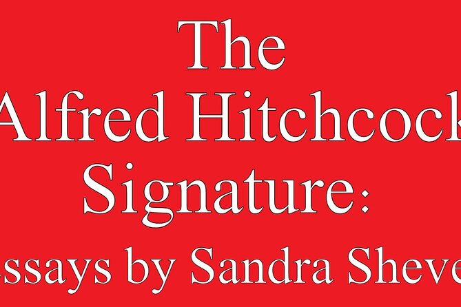 The Alfred Hitchcock London Walk With Sandra Shevey - Meeting and Pickup Details