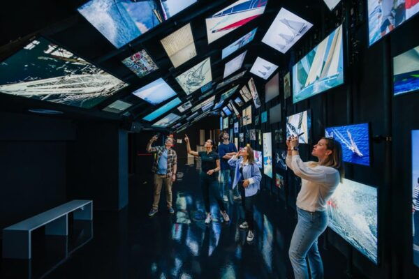 The Americas Cup 360º Card: by Land, Sea & Air (Official) - Aerial Perspective of the Race Venues