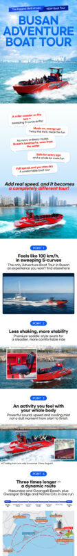 The Bay 101 Adventure Boat and Yacht Tour in Busan - Leaving The Bay 101 for the water