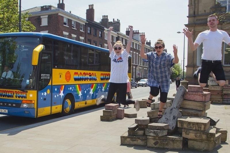 The Beatles Magical Mystery Tour in Liverpool - St. Peter’s Church Hall and the first meeting