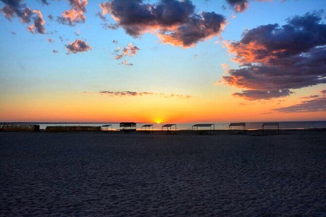 The Beautiful Sunset in Aydarkul Yurt Camp 2 Days 1 night - Good To Know