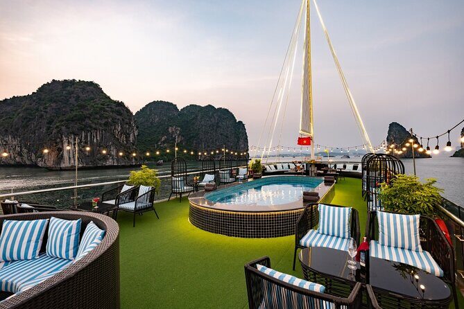 The Best 5 Star Halong Bay Cruise with Buffet,pool, Sunset Party - Good To Know