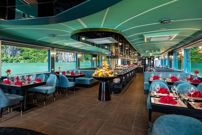 The Best 5 Star Halong Bay Cruise with Buffet,pool, Sunset Party - The Sum Up