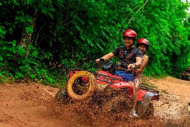 The Best Adrenaline Park! ATVs Ziplines & Cenote Swim Experience From Cancun - The Sum Up
