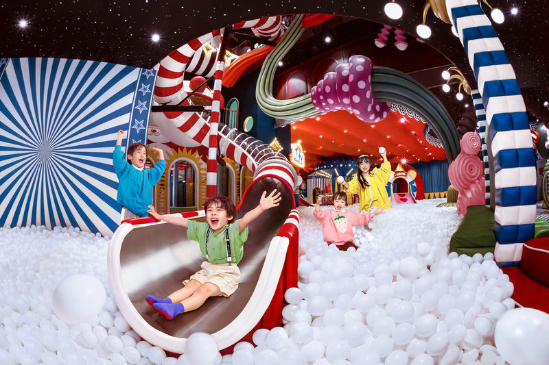 The best choice for taking your kids out: MELAND CLUB (Shenzhen Baoan Qianhai Yifangcheng Store) - Three stories of indoor play