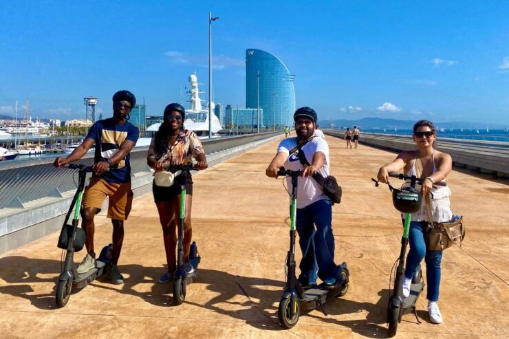 The Best of Barcelona in Electric Scooter - Tour Details