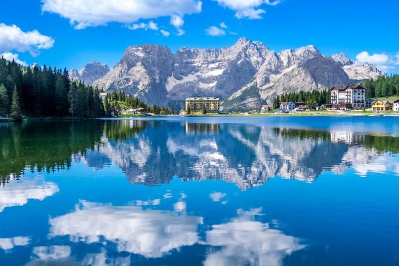 The Best of the Dolomites Mountains Day Trip with Lake Braies Option - Auronzo Lake: a short stop with variable views
