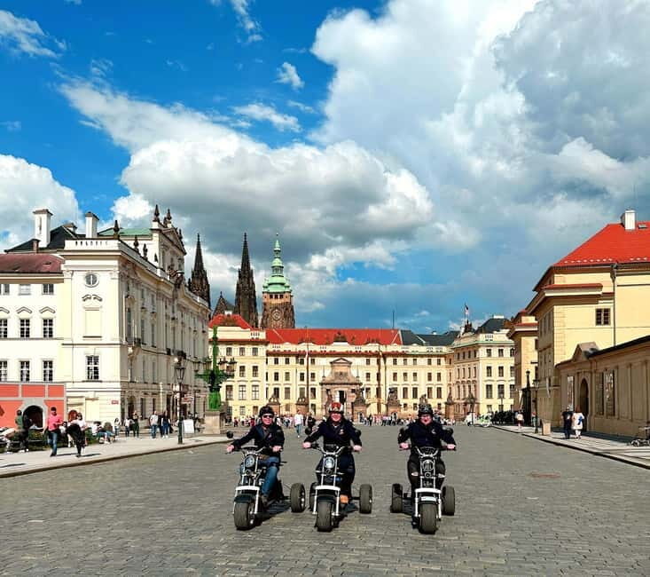 The Best Trike Prague city tour live guided in English - Practical Details and Considerations
