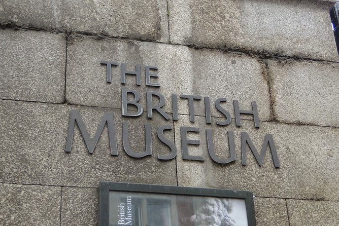 The British Museum Tour - Date and Traveler Information