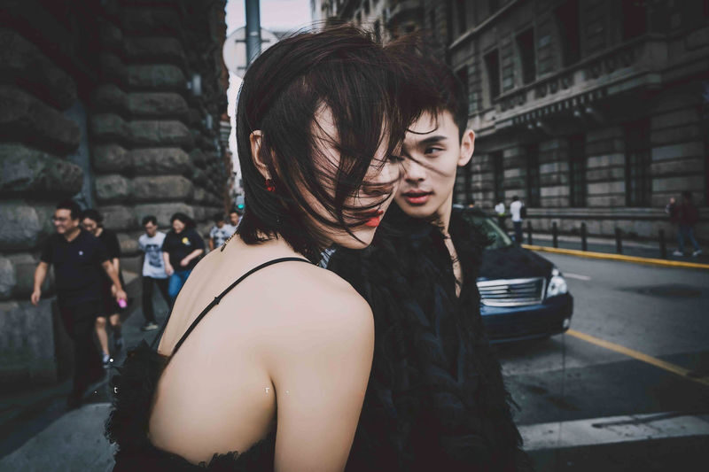 The Bund/Wukang Road Couple Travel Photography - Two Shanghai moods, one camera session