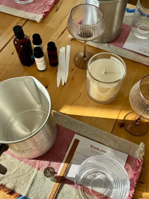 The Candle & Wine Pairing Workshop - Good To Know