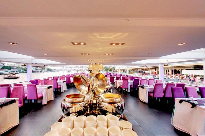 The Chaophraya Cruise : LUXURY 5 STAR Dinner Cruise on Chaophraya River - Experience the Illuminated Views