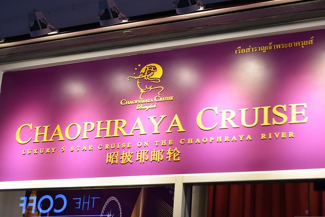 The Chaophraya Cruise : LUXURY 5 STAR Dinner Cruise Program - Cancellation Policy