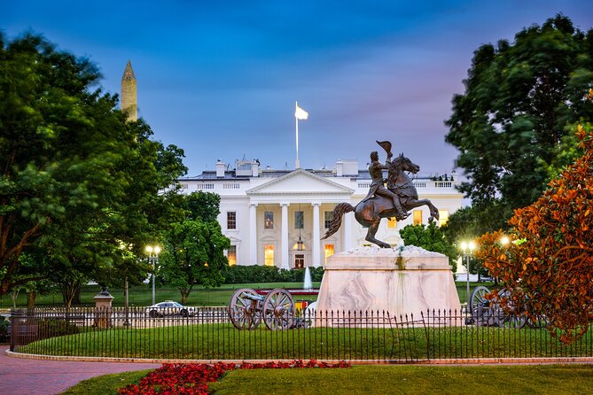 The Dark Nights of Washington DC Guided Walking Tour - Meeting and Pickup