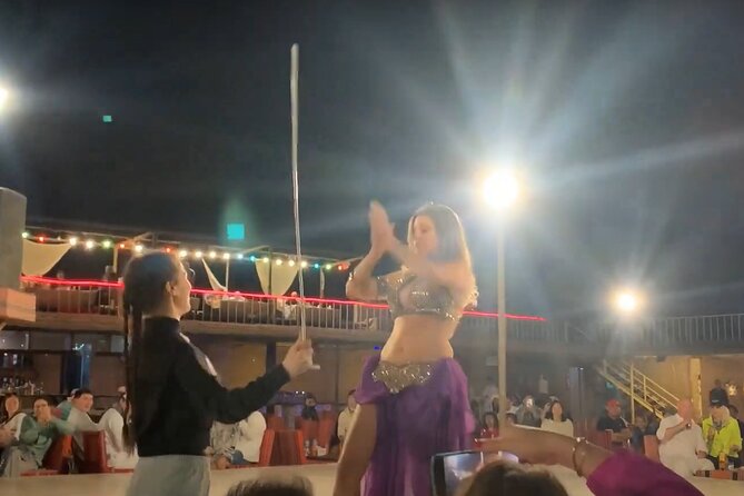 The Desert Experience and Cultural Show in Dubai - Indulging in Delicious Arabian Cuisine