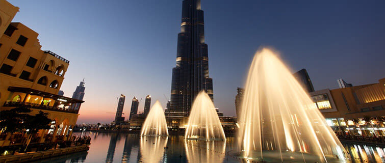 The Dubai Fountain Lake Ride or Boardwalk Ticket - Choosing the boat or the Boardwalk